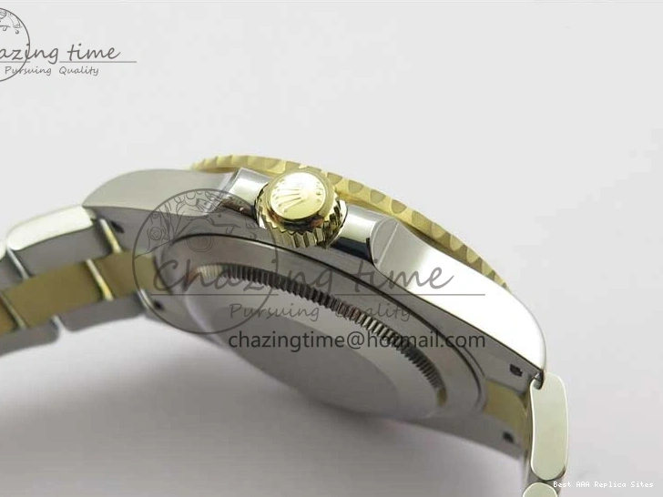 AAA Replica Watches HighQuality Edition Bracelet YG YG 2574 on Best Dial 41mm LB Blue SS Maker SS BP 126613 Submariner 0106